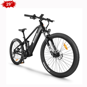 Bicicleta Eléctrica de Montaña de 29" 500W con Motor Central / Bicicleta Eléctrica de Suspensión Completa Mtb con Rueda de 29 Pulgadas para Hombres - Product Image 1