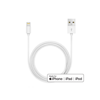 Câble USB A vers Lightning certifié MFi personnalisé de 1 m (3 pieds) – Charge rapide 2,4 A et transfert de données 480 Mbps pour iPhone 14, 13/12/11