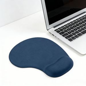 Ensemble cadeau promotionnel pour le bureau, tapis de souris personnalisé avec logo imprimé, souris sans fil rechargeable 2,4 G pour ordinateur portable PC - Product Image 4