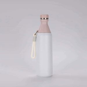 Taza de Café Simple de Acero Inoxidable 304, Termo Portátil para Auto, Regalo de Oficina, Taza para Dos Bebidas - Product Image 3