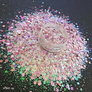 Glitter Arcobaleno Decorativo Vintage Resistente ai Solventi, Tipo Chunky, per Festival e <span class=keywords><strong>Natale</strong></span>, Confezione da 1kg - Product Image 3