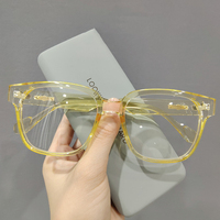 NatuweCo - Monturas de Gafas Ópticas Extra Grandes para Mujer, Tendencia en Gafas de Montura Grande, Gafas Graduadas para Miopía e Hipermetropía