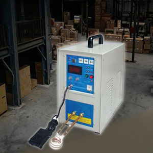 在庫あり 220V 単相 1kg/2kg/3kg/5kg 高周波・中周波 プラチナ・鉄・鋼・アルミニウム・銅・銀・金 溶解炉 - Product Image 1