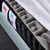 Matelas orthopédique résistant à l'usure, respectueux de la peau, anti-acariens, respirant, silencieux et confortable pour les locations.