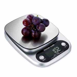 เครื่องชั่งอาหารอิเล็กทรอนิกส์ จอแสดงผล LCD เครื่องชั่งขนาดเล็กในครัว เครื่องชั่งน้ำหนักอาหาร เครื่องมือวัดน้ำหนัก อาหารว่าง เครื่องชั่งน้ำหนัก อุปกรณ์ทำขนม - Product Image 1