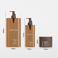 Kit Personnalisé de Bouteilles de Shampooing 100ml 150ml 400ml pour Soins Capillaires avec Impression de Logo pour Emballage Cosmétique Haut de Gamme