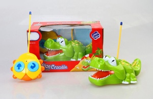 Voiture télécommandée crocodile pour tout-petits, jouet télécommandé de dessin animé pour enfants, jouet animal alligator avec lumière et musique - Product Image 6