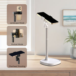 Soporte de teléfono para juegos de escritorio con base antideslizante estable aleación de aluminio altura y ángulo ajustable soporte para iPhone 14 15 Pro Max - Product Image 2