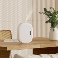 Diffuseur de parfum mural sans eau pour la maison, contrôlable par application, avec minuterie intelligente, nébuliseur d'huiles essentielles électrique, garantie 1 an