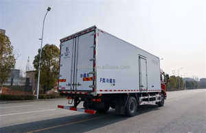 Nouveau 4X2 Chine Shacman économique 5-8T <span class=keywords><strong>camion</strong></span> réfrigéré pour la distribution d'aliments et de viande 6T congélateur Van pour le transport - Product Image 3