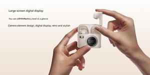 Auricolari Wireless In stile ritorno al passato: Comfort dell'orecchio Semi-In + cancellazione del rumore Pro | Batteria che supera la tua giornata - Product Image 3