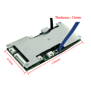 YDE ZQ-13S100030 BMS intelligent 48V-UART pour système de gestion de batterie Li-ion 13S/14S et LiFePO4 15S/16S, courant continu 100A - Product Image 3