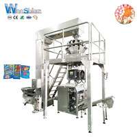 Machine d'emballage de bonbons Weeshine WPV160 à haute automatisation multi-voies avec moteur PLC et roulement pour l'emballage alimentaire