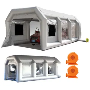 Movable Cabin Paint Inflatable Spray Booth Inflatable Car Paint Booth Tents  For Painting Tent With Blower And Filter - Inflatable Toys - AliExpress