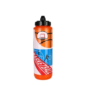 Gratis Monster HDPE/LDPE/PP aanpassen Groene Gatorade Sport Drinkwater Fles