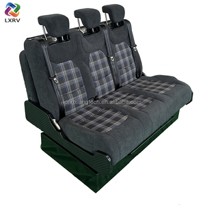 LXRV <span class=keywords><strong>Housse</strong></span> <span class=keywords><strong>de</strong></span> siège Matériau Grille Tissu importé d'Allemagne pour Rv Camper Motorhome RV Camper Van Folding Campervan Bed Seat - Product Image 4