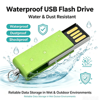 Nouvelle mini clé USB pivotante en métal 128 Mo-512 Go, logo personnalisé, pleine capacité, garantie 1 an, vente en gros d'usine