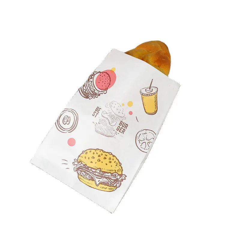 테이크 아웃 스낵 버거 포장 패스트 푸드 컵을 형성하지 않고 다양한 일회용 햄버거 상자