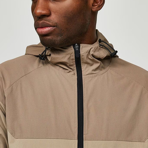High Quality Zipper Jacket Custom Colorblock <strong>Khaki</strong> Casual Windbreaker for <strong>Mens</strong> Lightweight <strong>Men</strong> <strong>Tracksuit</strong> - Product Image 6