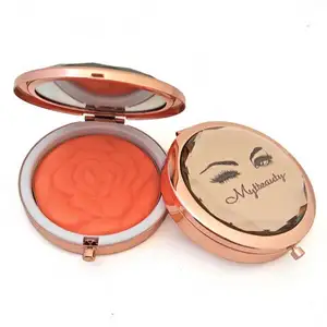 Mytingbeauty Waterproof Custom Cheek Blusher Compact Powder Soft And Delicate Makeup Blush Packaging Blush Private Label