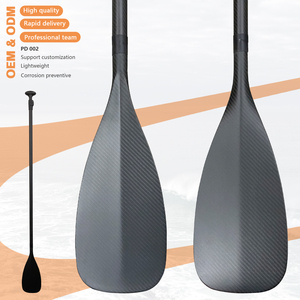 Oem Chất lượng cao Carbon mái chèo thể thao dưới nước hồ siêu nhẹ thuyền rồng sup đại dương lướt sóng đua chèo Grip Board kayak - Product Image 1