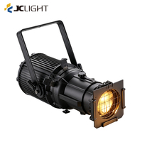 Projecteur Elliptique LED 300W Blanc Chaud + Blanc Froid pour Scène de Théâtre et Studio