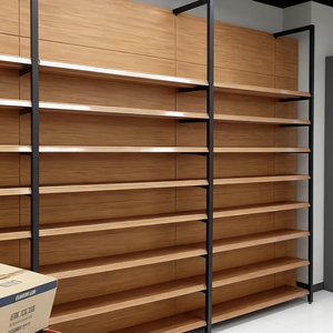 Étagère solide en acier inoxydable à revêtement en poudre époxy double face à 5 couches durables Roues à usage léger Support métallique pour utilisation dans les supermarchés - Product Image 1