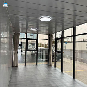Casa Contenedor Prefabricada Móvil de Lujo de 20 pies, Personalizada de Fábrica Moderna, con Tres Paredes de Vidrio Panorámicas - Product Image 6