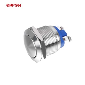 Kể từ khi 1988 có trình độ cao onpow push <span class=keywords><strong>button</strong></span> 19 Mét <span class=keywords><strong>Vandal</strong></span> <span class=keywords><strong>Proof</strong></span> thép không gỉ kim loại pushbutton chuyển - Product Image 2