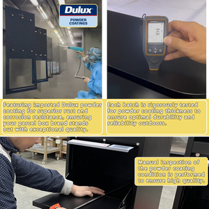 Cassetta Postale Esterna Extra-Large 180L Antiruggine Impermeabile Antifurto Autoportante per Aziende con Serratura <span class=keywords><strong>a</strong></span> Combinazione - Product Image 6