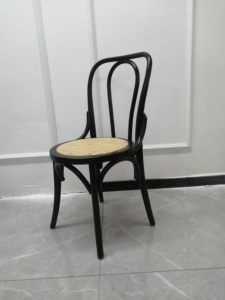 <span class=keywords><strong>Chaise</strong></span> de salle à manger en rotin tressé <span class=keywords><strong>Thonet</strong></span> en bois massif courbé style <span class=keywords><strong>bistrot</strong></span> - Product Image 5