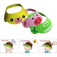 YDM-visera de baño ajustable para niños, sombrero de ducha de bebé, protector de lavado de pelo, champú, impermeable, nuevo