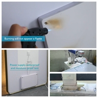 Espejos Con Luz Led Corridor Decoration InteriorBear Shape Backlight Touch Screen Led Smart Bathroom Wall Mirror with Lighting