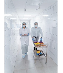 รถเข็นสแตนเลสทางการแพทย์สำหรับโรงพยาบาลรถเข็นล้อเรียบทนทานดีไซน์สะอาดง่ายรับประกัน1ปีจาก Rishan Global - Product Image 1