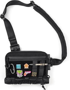 Free sample Men's Tactical EDC Crossbody Sling Bag National Style Outdoor and Hunting Shoulder <b>Chest</b> Backpack Sport Feature - Product Image 1