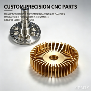 Customized 6061 Aluminum Profile Sunflower-shaped Heat <b>Sink</b> Parts Precision Tolerance CNC Machined Components According to Draw - Product Image 2
