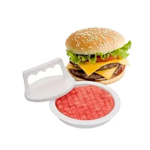 1 presse à hamburger en plastique, moule à burger pour grillades et barbecue, outil de cuisine pour galettes de viande - Product Image 4