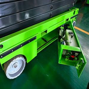 गियर पीएलसी और मोटर कोर घटकों के साथ 4 मीटर-13 मीटर मोबाइल इलेक्ट्रिक कैंची लिफ्ट - Product Image 4