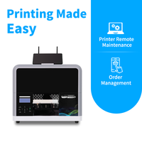 Mini Impresora de Inyección de Tinta UV Plana con Control Wifi para Impresión Personalizada de Accesorios para Teléfonos, Impresora de Etiquetas de Inyección de Tinta Digital UV