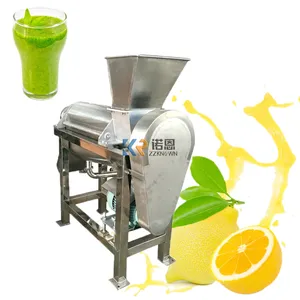 OEM Industrial Orangensaft-Extraktor Automatische Zitronensaft presse Kommerzielle Frucht-Mango-Press-Quetsch maschine