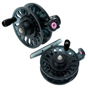 Moulinet de pêche à glace lisse 51MM/61MM, moulinet de lancer frontal d'hiver avec anneau de guidage - Product Image 1