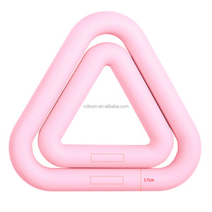 Sıcak Fırsat Yüksek Kaliteli 7LBS Üçgen Dambıl Silikon ve Çelik Su Geçirmez Kaymaz Çevre Dostu Evde Güç Antrenmanı İçin - Product Image 5