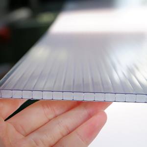 Láminas de Policarbonato de Doble Pared de 4mm 6mm 8mm, Lámina de Policarbonato Transparente para Techos y Ventanas - Product Image 4