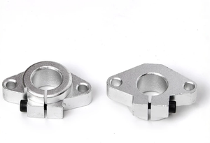Support vertical conique inversé pour tige optique, base fixe en profilé aluminium pour ateliers d'impression - Product Image 5