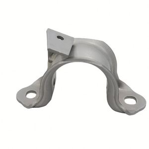 Support mural en alliage d'aluminium poli sur mesure OEM moulé sous pression, épaisseur 2 mm, pour la maison et le bureau, quincaillerie de suspension YF - Product Image 5