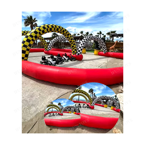 Piste de karting gonflable à prix avantageux / Piste de course gonflable / Piste de course gonflable pour quads - Product Image 1