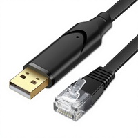 Câble console USB vers RJ45 Mindpure FT232RL ZT213 USB 2.0 RS232 Adaptateur série Rollover pour la débogage de routeurs et commutateurs réseau