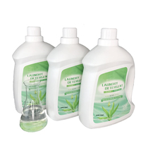 Détergent à lessive liquide en gros OEM ODM personnalisé, forte action anti-taches, parfum frais de jasmin, détergent pour le lavage des vêtements
