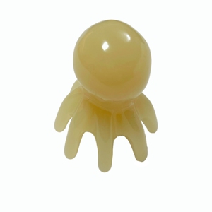 หวีนวดศีรษะรูปปลาหมึกแบบสองแถว สำหรับการผ่อนคลาย ทำจากเรซิ่น - Product Image 3