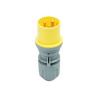 ZNPON P11342 CEE PLUG 16AMP Prise jaune de remplacement pour fils de fuite 110v